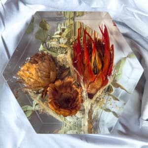 Hexagon Flower Preservation